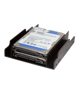 LogiLink AD0010 панель отсека накопителей 2x 3,5" Лицевая панель Черный