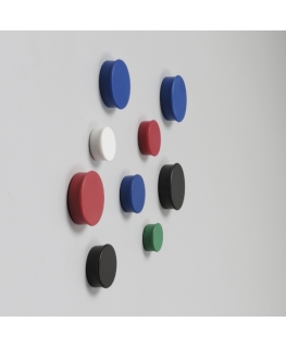 Nobo Magnetic Whiteboard Magnets 8 pack 20mm Coloured Magnets
