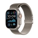 Apple Watch Ultra 2 GPS + Cellular 49mm Natural Titanium Case with Natural Titanium Milanese Loop - Apple Watch Ultra 2 GPS + Cellular 49mm Natural Titanium Case with Natural Titanium Milanese Loop -