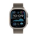 Apple Watch Ultra 2 GPS + Cellular 49mm Natural Titanium Case with Natural Titanium Milanese Loop - Apple Watch Ultra 2 GPS + Cellular 49mm Natural Titanium Case with Natural Titanium Milanese Loop -