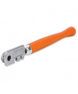Glass cutter, 6 tips, 0.5cm, 2 scoring wheels for breaking glass Truper®