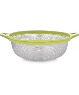 Ruostumaton teräs siivilä, tippa, 30 cm, DOMOTTI