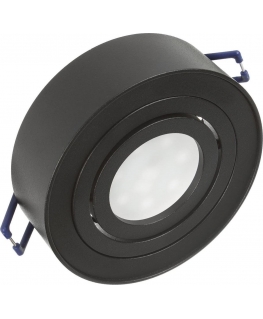 Lubinis šviestuvas Įleidžiamas šviestuvas, LED vamzdinis Maclean, taškinis, SPOT, MR16/GU10 šviesos šaltiniams, spalva juoda, 94