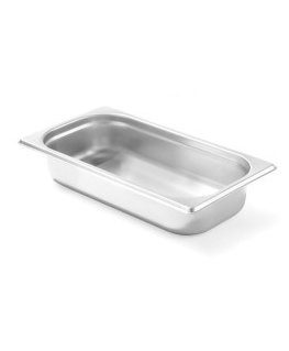 GN 1/3 container, height 65 mm, stainless steel - Hendi 800423