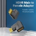 Vention AIQB0 kabeļu spraudņu pāreja HDMI Melns