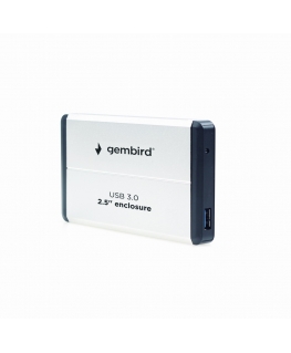 Gembird EE2-U3S-2-S storage drive enclosure HDD enclosure Silver 2.5"