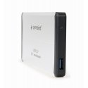 Gembird EE2-U3S-2-S tallennusaseman kotelo HDD-kotelo Hopea 2.5" Gembird EE2-U3S-2-S tallennusaseman kotelo HDD-kotelo Hopea 2.5"