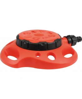 Yato YT-8991 ūdens smidzinātājs Apļveida ūdens sprinklers Akrilonitrilbutadiēnstirēnterpolimēra (ABS) Melns, Oranžs