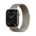 Apple Watch Series 11 GPS + Cellular 46mm Natural Titanium Case with Natural Milanese Loop - M/L