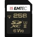 Emtec SpeedIN Pro+ 256 GB SDXC UHS-II Klases 10 Emtec SpeedIN Pro+ 256 GB SDXC UHS-II Klases 10