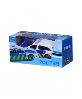 BBURAGO 1:43 модель автомобиля Audi A6 Avant Эстонская полиция, 18-30415EE