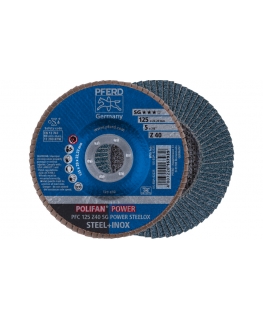 PFERD PFC 125 Z 40 SG POWER STEELOX шлифовальный расходный материал для роторного инструмента Металл