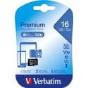 Verbatim Premium 16 GB MicroSDHC Class 10