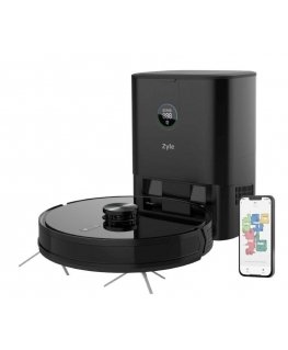 Robots putekļu sūcējs Zyle ZY510RVB ar putekļu iztukšošanas staciju