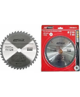 AW-Tools AWTOOLS WIDI diskinis sānu zāģis 150x22x30 ar