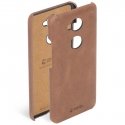 Krusell Sunne mobile phone case 14 cm (5.5") Cover Brown