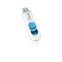 ADATA C008 USB atmintukas 16 GB USB A tipo 2.0 Mėlyna, Balta ADATA C008 USB atmintukas 16 GB USB A tipo 2.0 Mėlyna, Balta