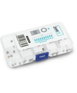 Justpi Brass Threads - Assorted Sizes - 50 Piece Set