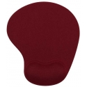 Powerton ERGO PALMA MINI Mouse pad gel, wine red