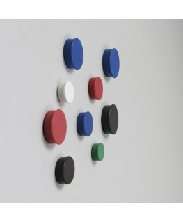 Nobo Magnetic Whiteboard Magnets 8 pack 20mm Coloured Magnets