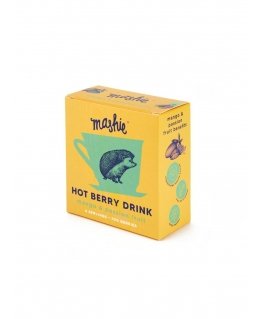 Nordic Berry Fruit Purée MASHIE Original, mango and passion fruit, 4 x 40 ml