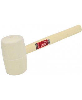 AW-Tools AWTOOLS GUMINIS PLAKŠKAS BALTA MEDIENA RANKENA 680g