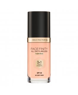Max Factor Facefinity All Day Flawless 3In1 30 ml Pumppupullo Rasva (aine) Light Ivory 040