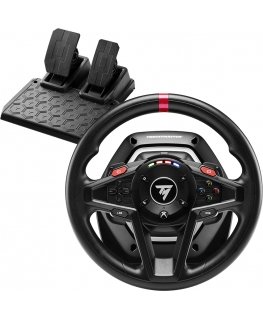 Thrustmaster T128 Juoda USB Vairas + pedalai Analogas PC, Xbox, Xbox One