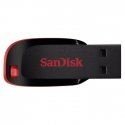 SanDisk Cruzer Blade USB zibatmiņa 64 GB USB Type-A 2.0 Melns, Sarkans