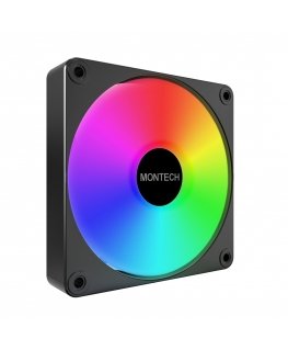Montech GF120 V2 ARGB Корпус компьютера Fan module 12 cm Черный 1 шт