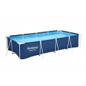 Bestway Steel Pro Rectangle Above Ground Pool 4.00 m x 2.11 m x 81 cm Bestway Steel Pro Rectangle Above Ground Pool 4.00 m x 2.11 m x 81 cm