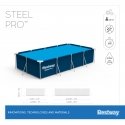 Bestway Steel Pro Rectangle Above Ground Pool 4.00 m x 2.11 m x 81 cm Bestway Steel Pro Rectangle Above Ground Pool 4.00 m x 2.11 m x 81 cm