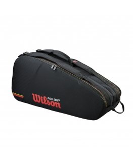 Wilson Pro Staff Classic 6 Pack tennis bag, black