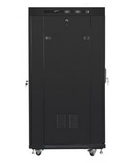 Lanberg FF01-6827-23BL püstik 27U Eraldiseisev serverikapp Must