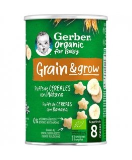 "Gerber" ekologiški dribsniai su bananais