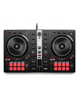 Hercules INPULSE 300 MK2 Vinyl scratcher Black, Red