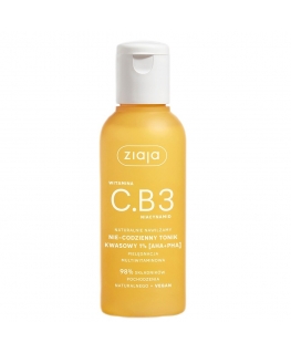Ziaja Vitamin C.B3 Niacinamide Toner 1% [AHA+PHA] Facial Lotion and Spray
