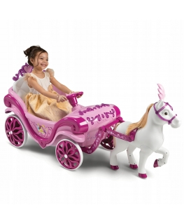Vaikų elektrinis transporto priemonė - Huffy Princess karieta