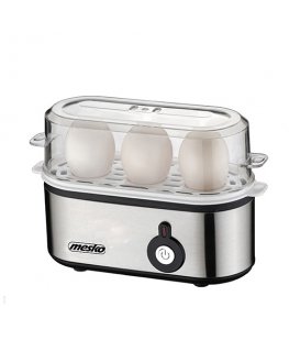 Mesko Home MS 4485 munakeetja 3 munad 210 W Must, Hõbe, Läbipaistev