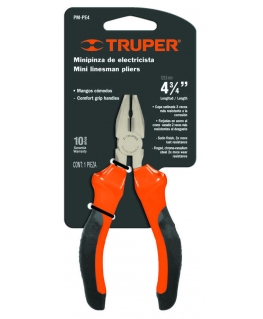 Mini kombineeritud pikendatud replytud. Üldine pikkus 120 mm. Kvaliteetsed ja mugavad Truper®.