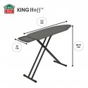 Ironing board with stand, 122 × 38 cm, 7 levels, KINGHOFF, KH 19