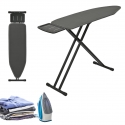 Ironing board with stand, 122 × 38 cm, 7 levels, KINGHOFF, KH 19