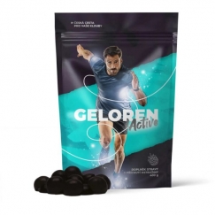 GELOREN Active Blackberry - nivelille tarkoitettu kollageenilla ja C-vitamiinilla varustettu vaahtokarkki ihmisille - 90 kpl