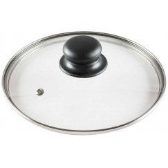 Vilde stiklinis puodo dangtis, karščiui atsparus, 20 cm