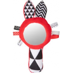 Canpol babies Soft Contrast Toy with Sound and Mirror SENSORY TOYS 68/080