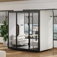 Spacetronik SPE-POD42BB mobiilne akustiline kubik