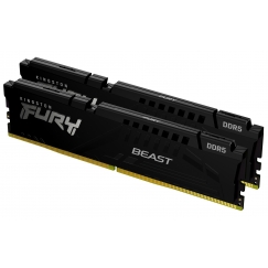 Kingston Technology FURY Beast atmiņas modulis 64 GB 2 x 32 GB DDR5 6000 MT/s 288-pin DIMM