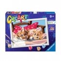 Ravensburger CreArt Two Cuddly Cats Набор-раскраска по номерам
