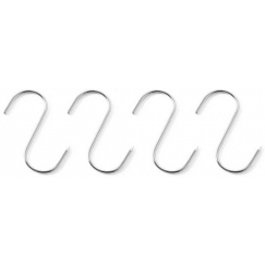 Мясорубка Магазинные мясные крючки 4шт 90x4мм - Hendi 513538