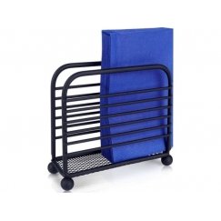 Vilde Metal Napkin Holder Black 11.5x10 cm